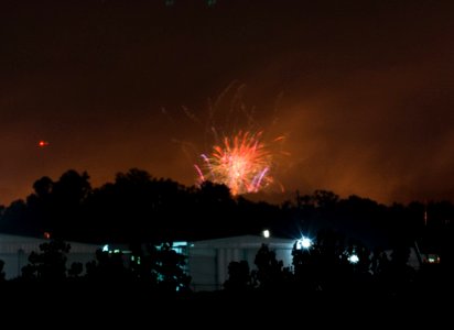 Fireworks over Kennesaw