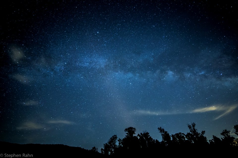 Milky Way over North Georgia