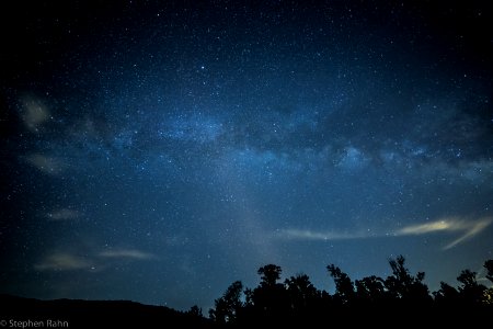 Milky Way over North Georgia photo