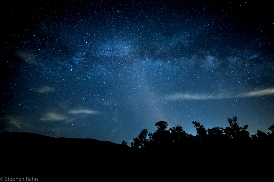 Milky Way over North Georgia