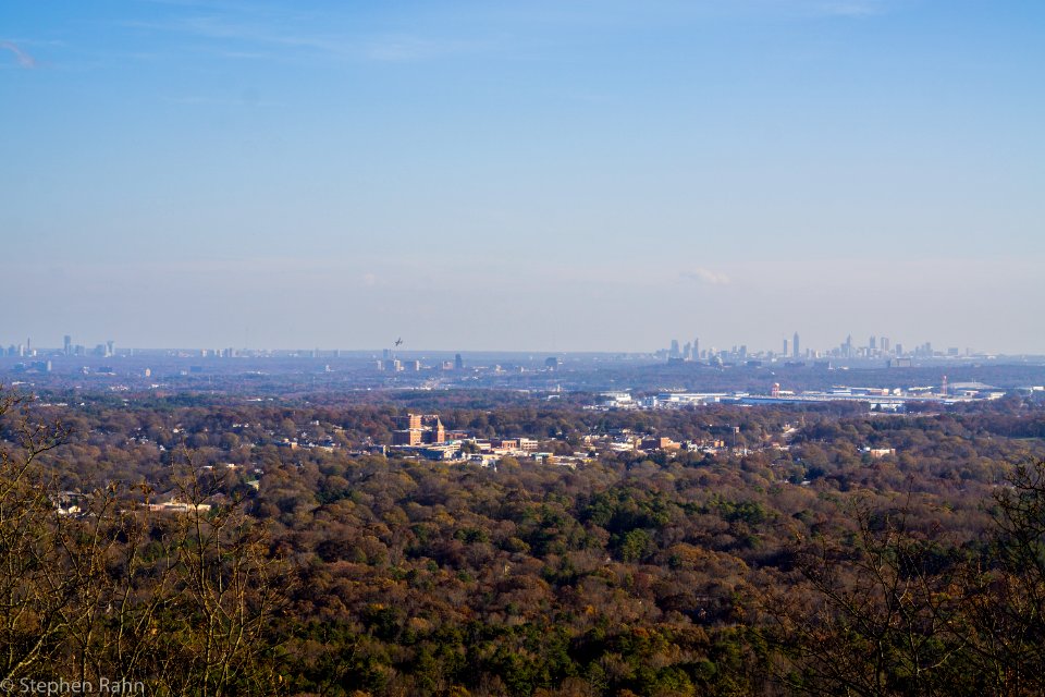 Atlanta as seen from Kennesaw Mountain