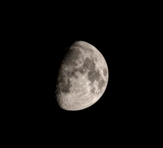 Waxing Gibbous - 75% Full
