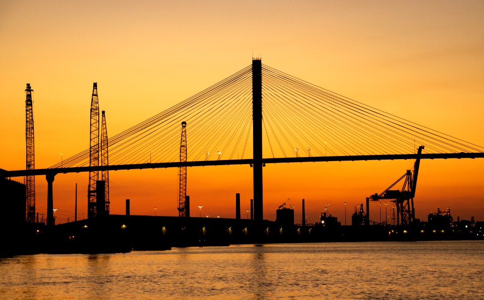 Savannah, Georgia Sunset on 7-10-18