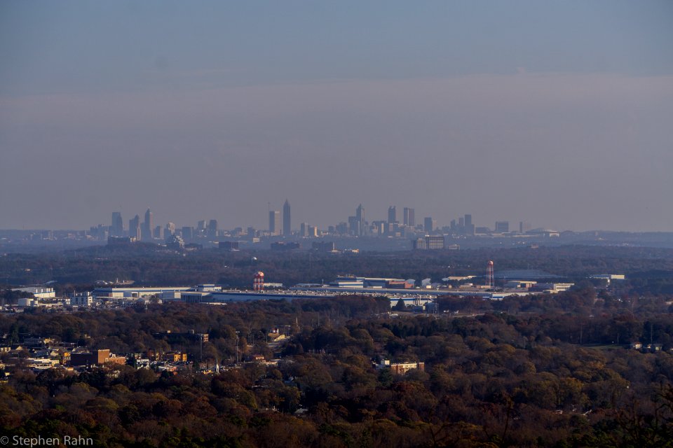 Atlanta as seen from Kennesaw Mountain