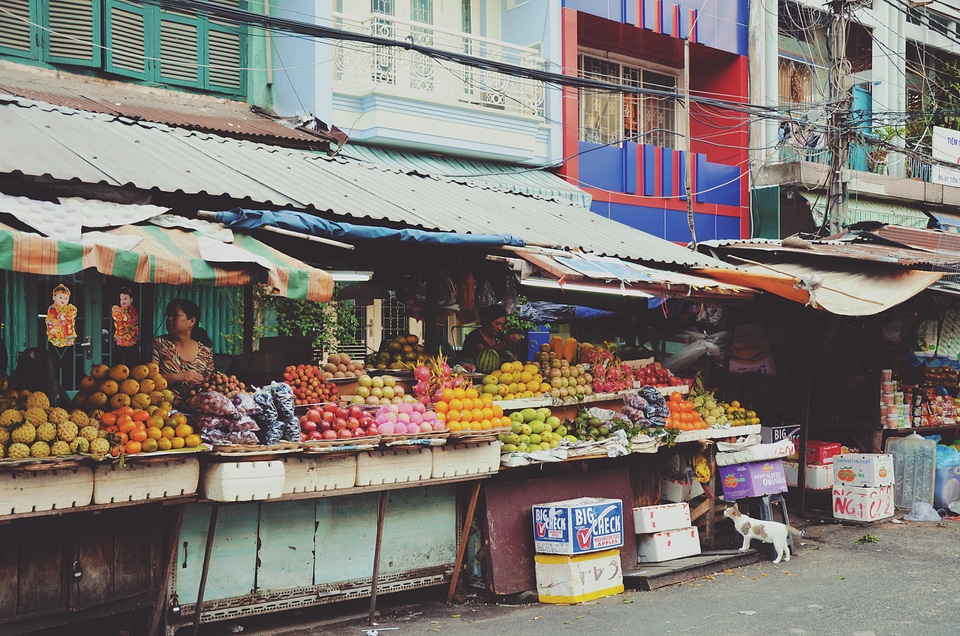 Food healthy street