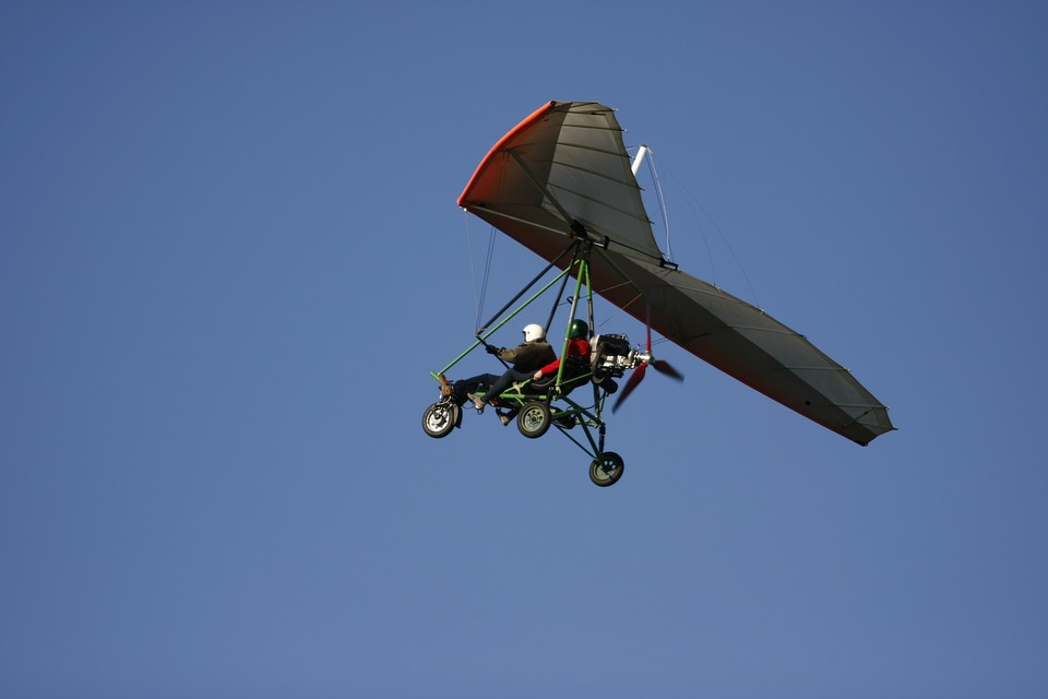 Trike flight hang glider