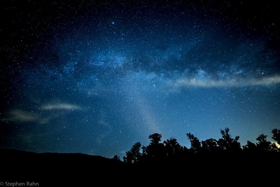 Milky Way over North Georgia