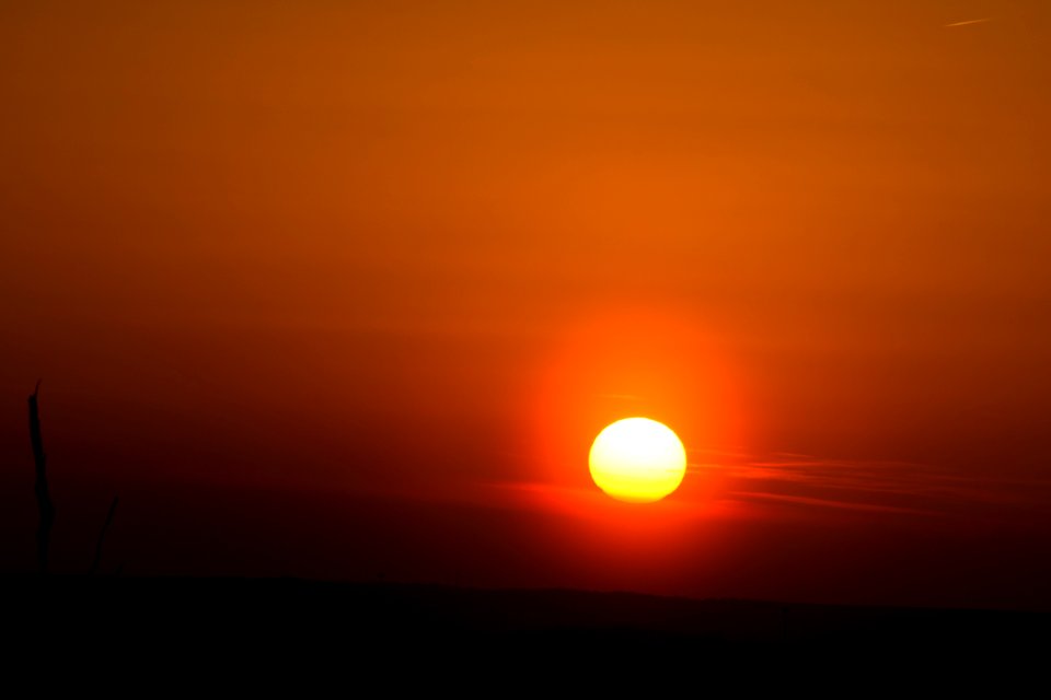 Sunset on March 10th, 2013