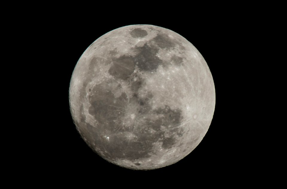 Nearly Full Moon - February 24th, 2013