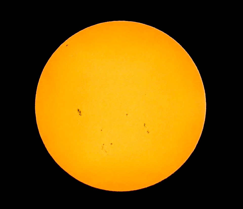 Summer Solstice with Heavy Sunspot Activity