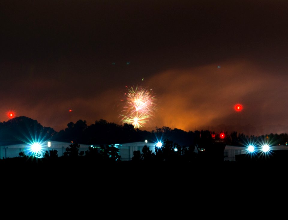Fireworks over Kennesaw