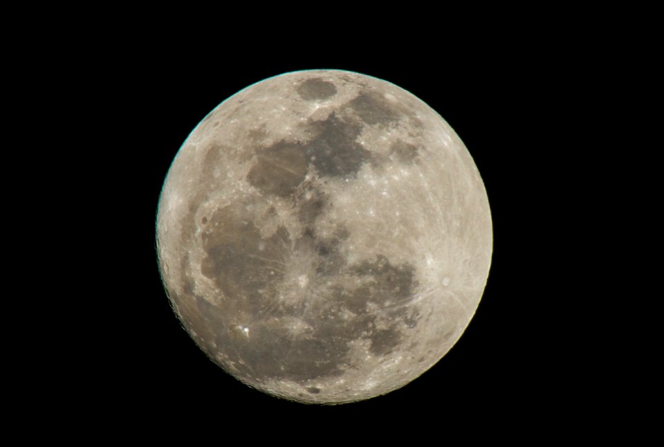 Nearly Full Moon - February 24th, 2013