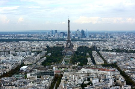 Tour Eiffel vue de la Tour Montparnasse photo