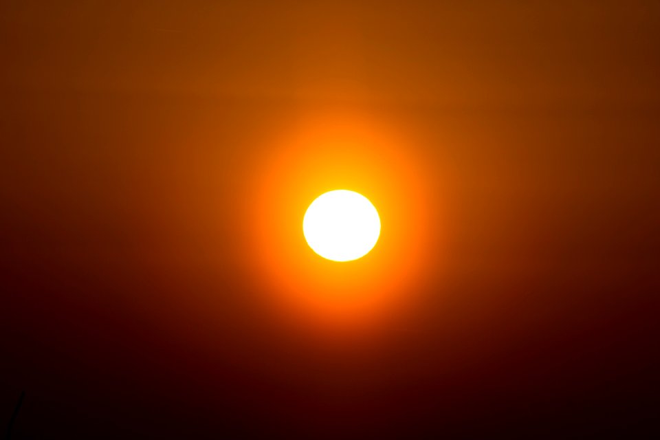 Sunset on March 10th, 2013