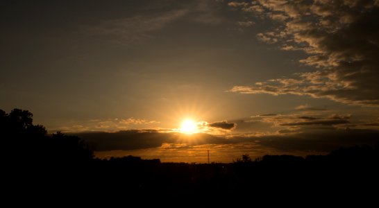 Sunset on May 7th, 2013
