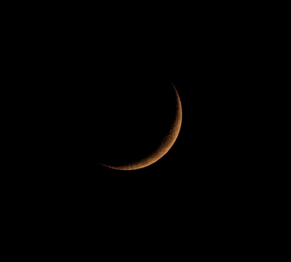 10% Waxing Crescent