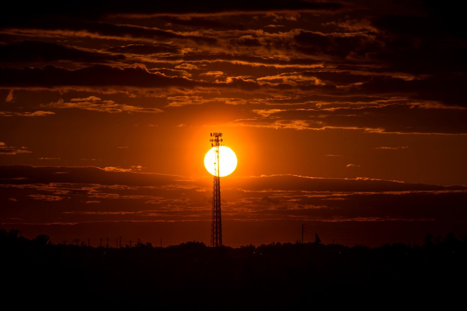 Sunset on May 7th, 2013