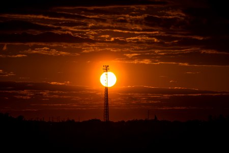 Sunset on May 7th, 2013