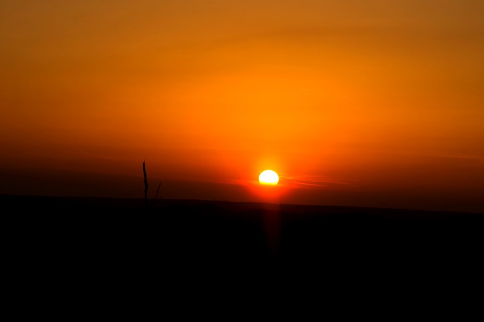 Sunset on March 10th, 2013