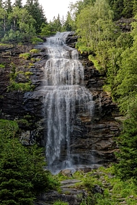 Nature landscape white water photo