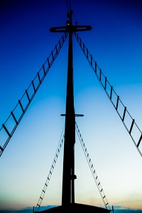 Sky travel blue