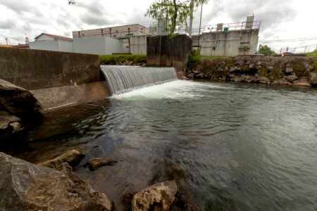 Low head dam, East Fork Stones River, Woodbury, Cannon County, Tennessee 2