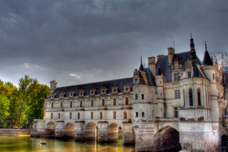 Châtea de Chenonceau dans la Loire photo