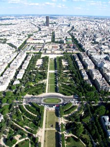 Champs de Mars vu de la Tour Eiffel photo