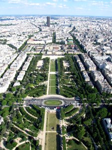 Champs de Mars vu de la Tour Eiffel