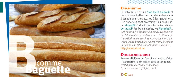 B comme Baguette photo