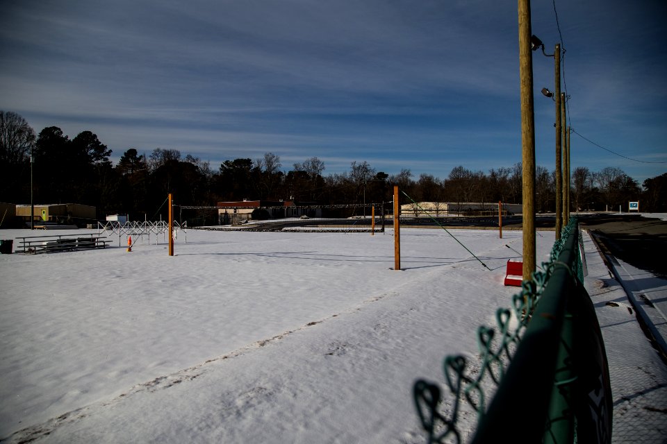 Snow in Kennesaw - January 2014