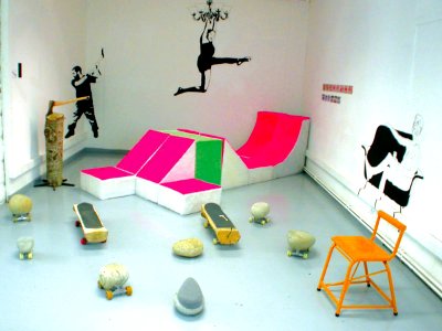 Salle d'un musée