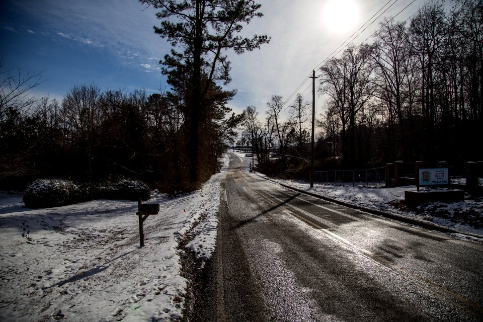 Snow in Kennesaw - January 2014