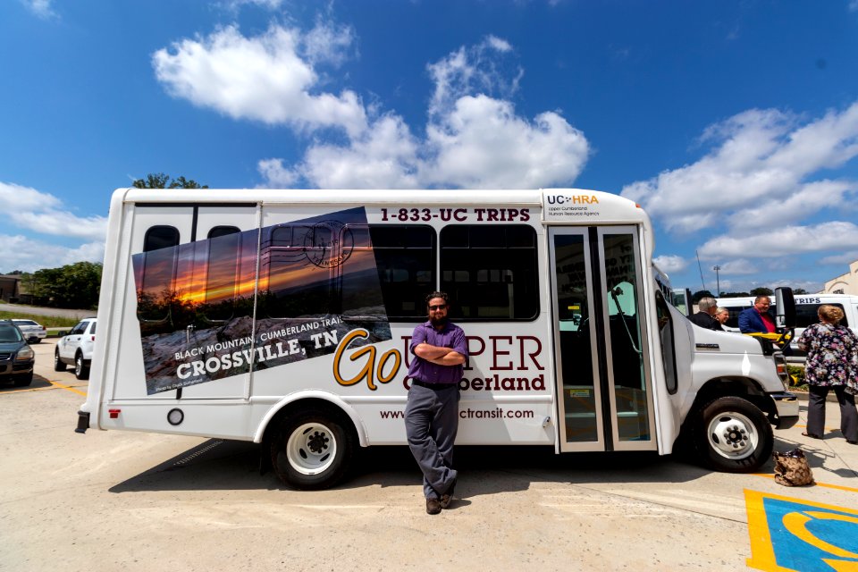 Chuck Sutherland (UCDD), Ride Upper Cumberland bus