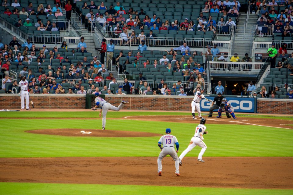 Braves vs Mets on 6-9-17