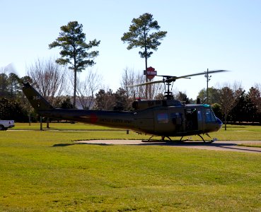 UH-1H Helicopter at the Tellus Museum
