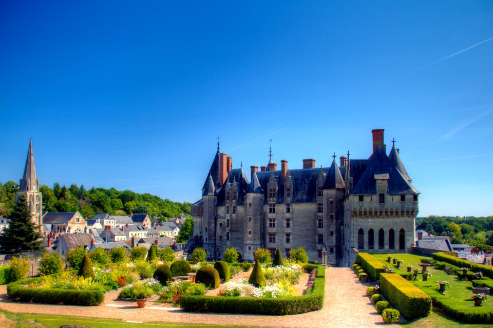 Chateau de Langeais dans la Loire