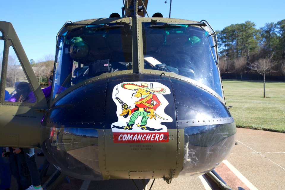 UH-1H Helicopter at the Tellus Museum
