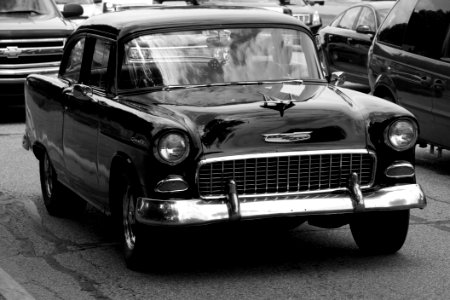 1955 Chevrolet 2 door post sedan photo