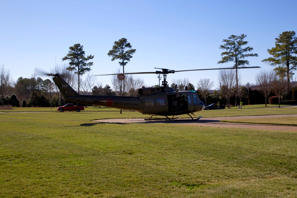 UH-1H Helicopter at the Tellus Museum