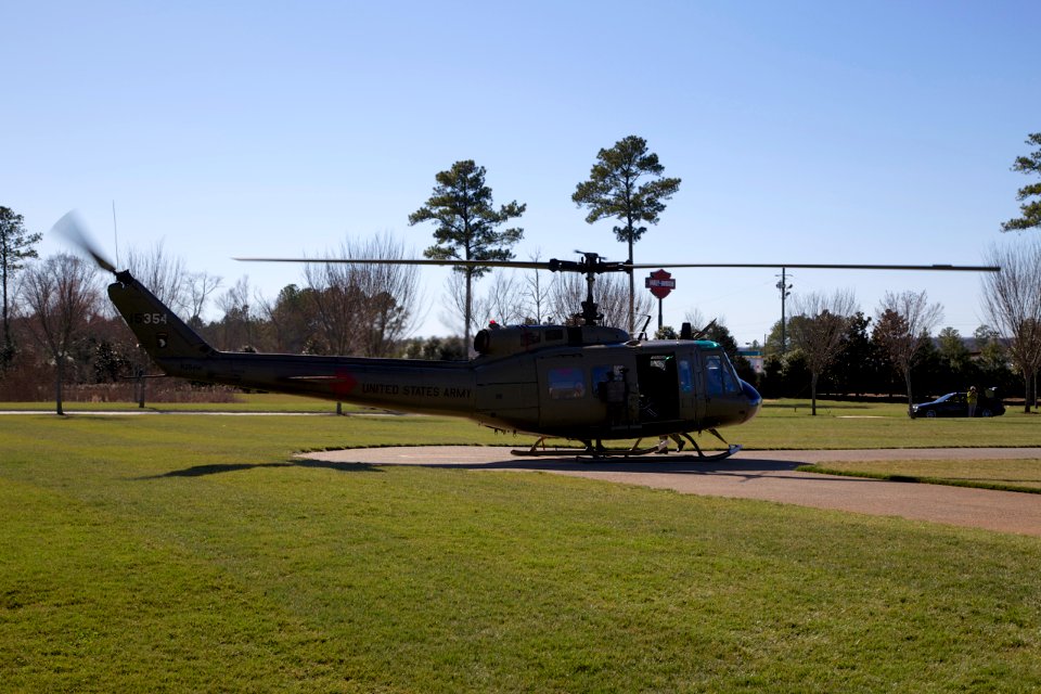 UH-1H Helicopter at the Tellus Museum
