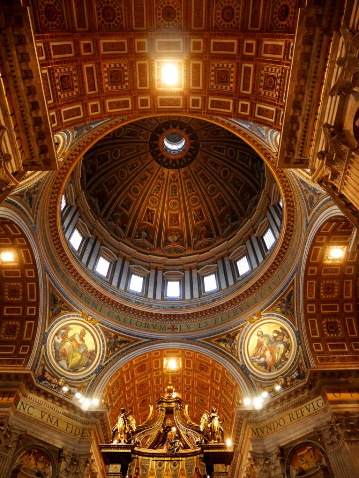 Coupole de la basilique Saint Pierre de Rome