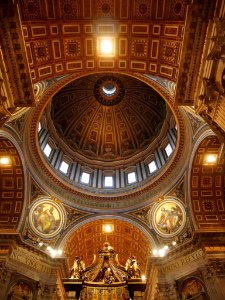 Coupole de la basilique Saint Pierre de Rome photo