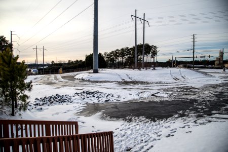 Snow in Kennesaw - January 2014