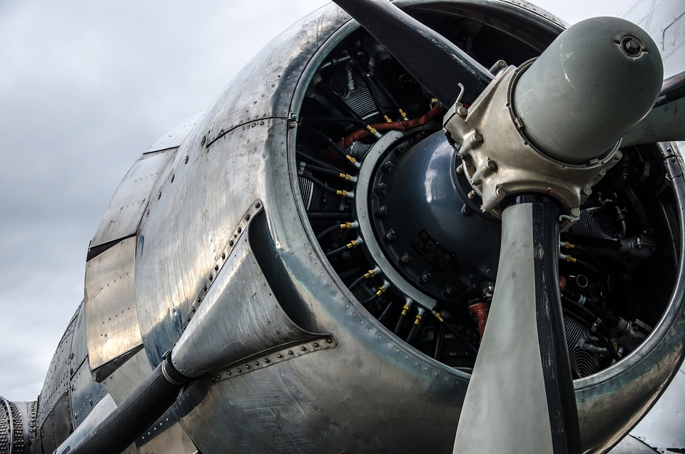 Airplane aviation propeller