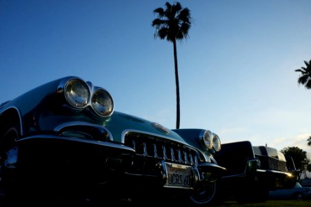 1960 Chevrolet Camaro and 1967 Lincoln Continental