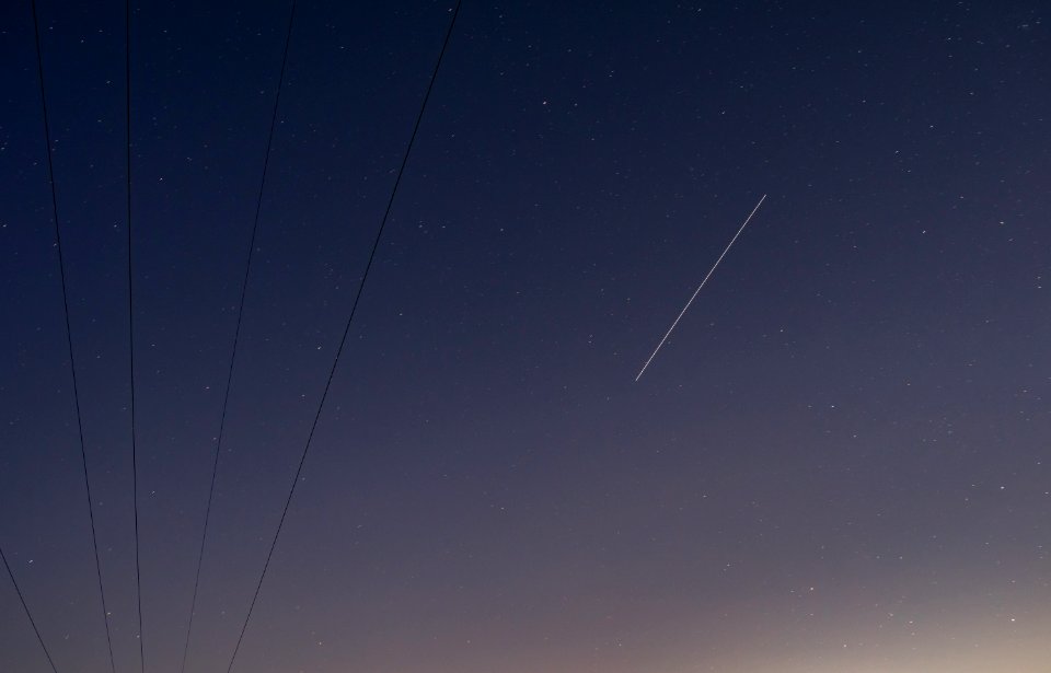 ISS over Macon, Georgia on 4-10-19
