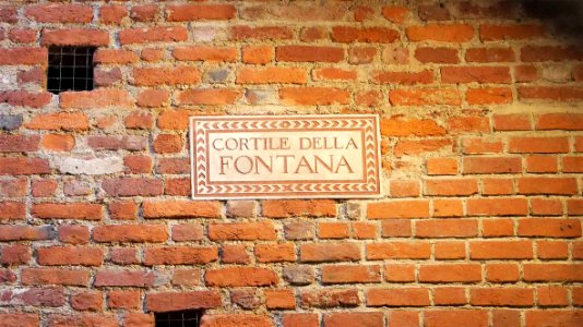 Cortille della fontana
