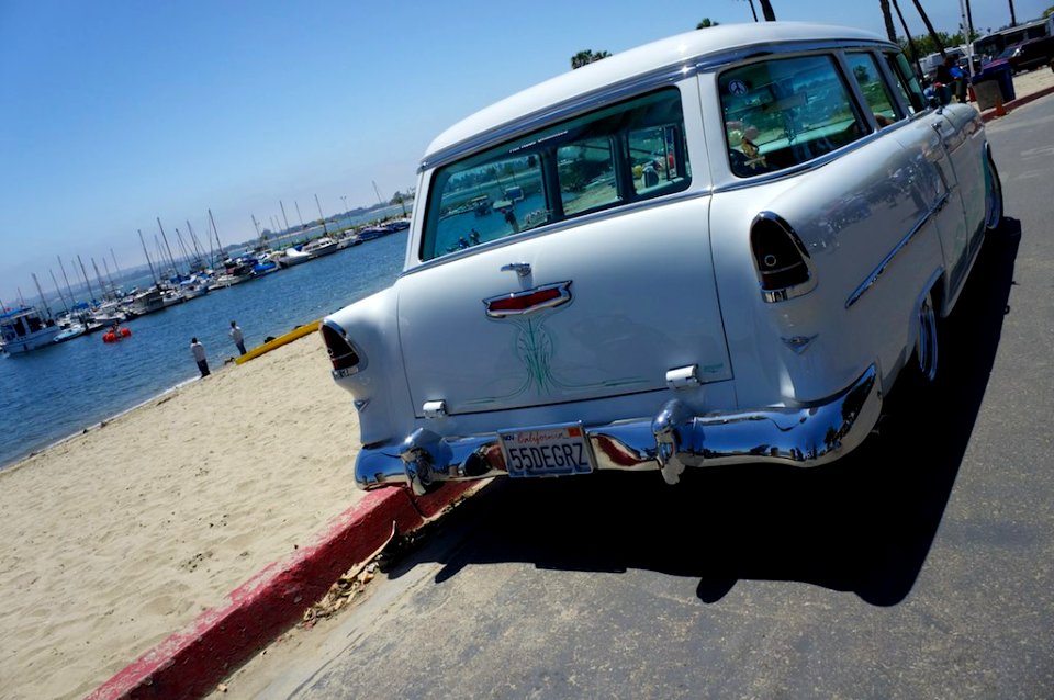 1955 Chevrolet station wagon custom
