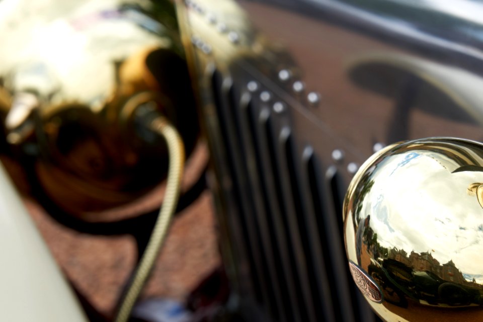 1914 Vauxhall Prince Henry 4 Litre, lights